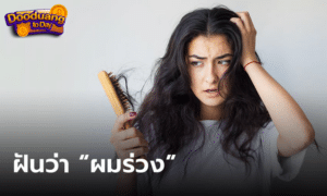 ฝันว่าผมร่วงเยอะมาก