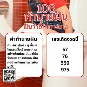 ฝันว่าขี้ใส่กางเกง