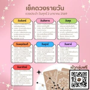 ดูดวงวันนี้ 02-01-69