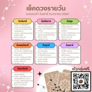 ดูดวงวันนี้ 03-01-69