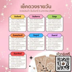 ดูดวงวันนี้ 05-01-69