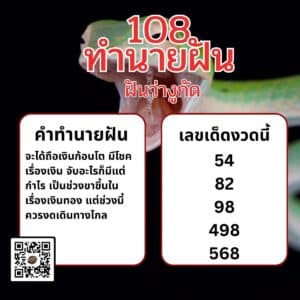 ฝันว่างูกัด