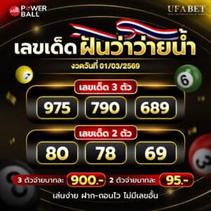 ฝันว่าว่ายน้ำ