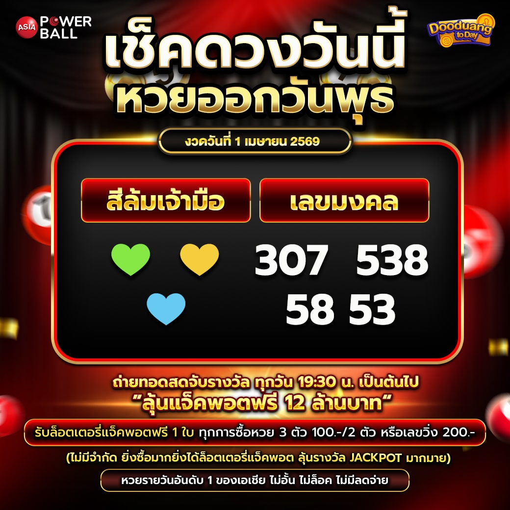 เช็คดวงวันนี้