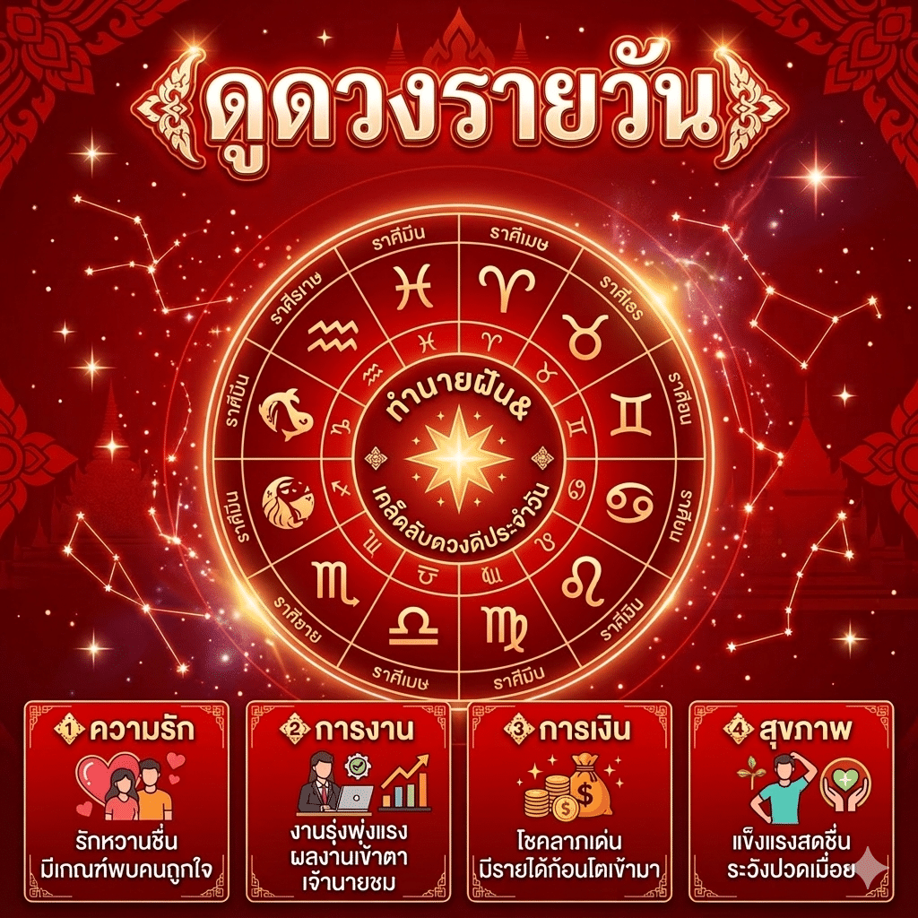 ดูดวงวันนี้