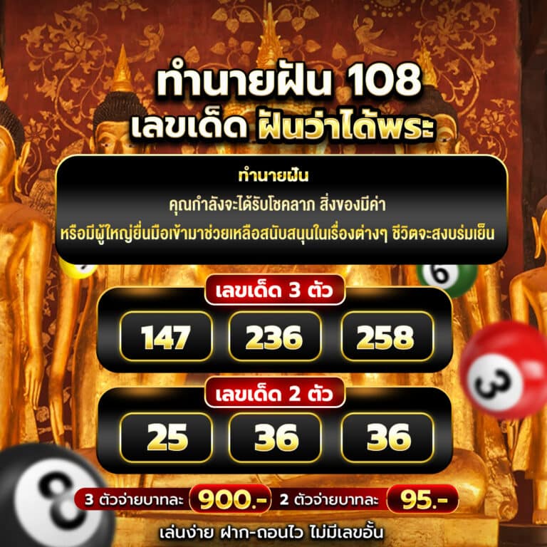 ฝันว่าได้พระ